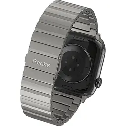 Ремінець Benks AeroTitan для Apple Watch 44/45/46/49mm Titanium [161131] - мініатюра 4