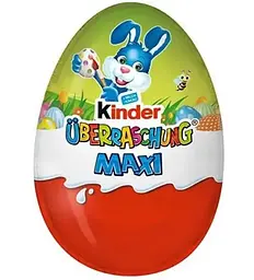 Шоколадне яйце Kinder Uberraschung Easter Maxi Зайчик 100 г