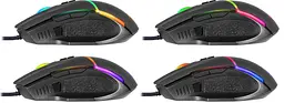 Комп'ютерна миша Defender Warfame GM-880L RGB 8 кнопок,12800 dpi 52880 teh0023048 - мініатюра 3