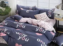 Комплект постільної білизни з компаньйоном TAG Tekstil R7622 Сімейний