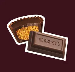 Мікс шоколадних цукерок Hershey's And Reese's Zero Sugar Assorted Dark Chocolate Candy 439г - мініатюра 3