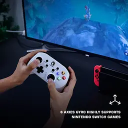 Геймпад XiaoJi GameSir T4 Pro Wireless White [91974] - мініатюра 7