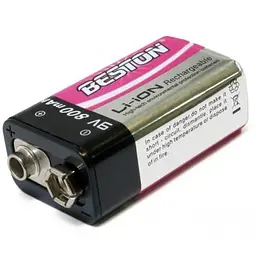 Акумулятор Beston CR-9V 800mAh Li-ion (AAB1823) - мініатюра 3