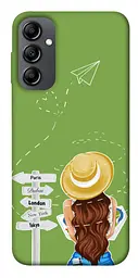 Чохол Demsky Travel girl для Samsung Galaxy A14 4G/5G