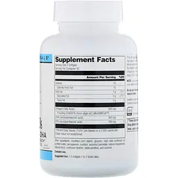 Жирні кислоти для веганів Source Naturals Омега-3 Omega-3S EPA-DHA 300 мг 60 капсул - мініатюра 2