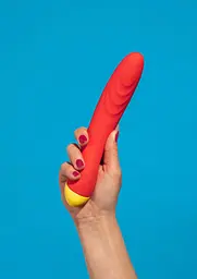 Вібратор Romp Hype 21 см червоний - мініатюра 6