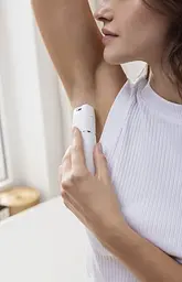 Епілятор Panasonic пінцетний, акумуляторний , пінцет.-60, волог.+сух., насадок-8, футляр, голубий-білий - мініатюра 8