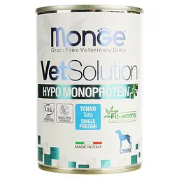 Вологий корм для собак Monge VetSolution Wet Hypo Monoprotein з тунцем 400 г - мініатюра 3