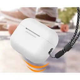 Чохол AhaStyle Colorful Silicone Case для AirPods Pro 2 White [CP-187-2-C-WE] [133848] - мініатюра 6