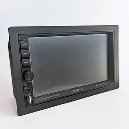 Автомагнітола 2DIN Shuttle SDUD-7037 екран 7 дюймів сенсорний Bluetooth USB SD FM MirrorLink Чорний - мініатюра 2