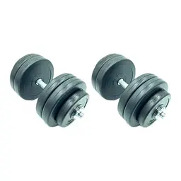 Гантелі Newt 2 шт. по 14,5 кг Чорний (ML-144-K-6)