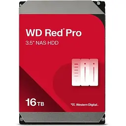 Жорсткий диск WD WD 16TB 3.5" 7200 512MB SATA Red Pro NAS