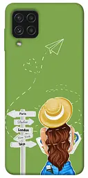 Чохол Demsky Travel girl для Samsung Galaxy A22 4G