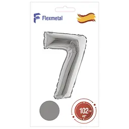 Кулька ЦИФРА 7 3207-2689 Сріблястий shop (4823094502979) - мініатюра 1