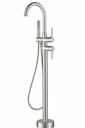 Змішувач для ванни VBI Milano підлоговий nickel VBI-050108NI