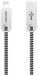 Кабель AWEI CL-20 Lightning cable 1m Rose Gold