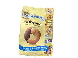 Печиво Mulino Bianco Abbracci какао та вершкове 300 г (8076809579568)