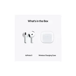 Навушники Apple AirPods 5 with Wireless Charging Case (MKFT4ZE/A) - мініатюра 7