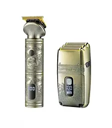 Акумуляторний триммер + шейвер для гоління VGR V-649 Gold