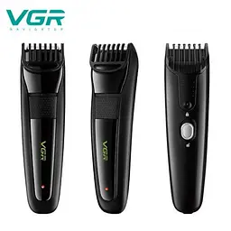 Машинка акумуляторна для стрижки VGR V-015 (Чорний) - мініатюра 7