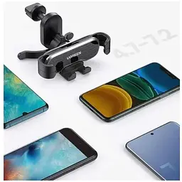 Автотримач UGREEN LP228 Phone Holder with Hook (80871) чорний - мініатюра 6