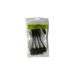 Концентратор Lapara LA-MicroUSB-OTG-HUB black - мініатюра 9