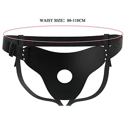 Трусики для страпону Pretty Love Harness Briefs Straps Love Spell (чорний) - мініатюра 10