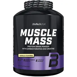 Гейнер BiotechUSA Muscle Mass Vanilla 4000 г