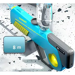 Водяний автомат DK Water Gun 8002C Blue/Yellow [138755] - мініатюра 3