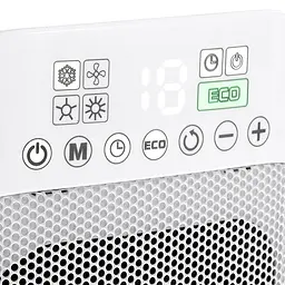 Тепловентилятор Adler AD 7727 white - мініатюра 4