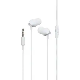 Дротові навушники Hoco M60 Perfect Sound, 3.5mm, 1.2m, Білий