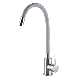 Змішувач для кухні Globus Lux Alpen SBT1-203SG Сірий