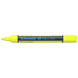 Маркер Schneider MAXX 265 крейдовий 2-3 мм, жовтий (S126505)