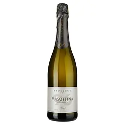 Вино ігристе Masottina Prosecco Treviso Collezione 96 Brut біле брют 0.75 л