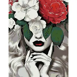 Картина за номерами Rosa Start Flower Queen 35x45 см