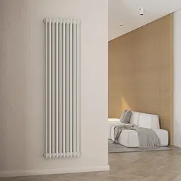Радіатор дизайнерський Ideale Viola 13 10/1800/470 білий, Білий - мініатюра 3