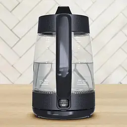 Чайник електричний Tefal Morning Glass Kettle 1.7 л чорний (KO2G08E0) - мініатюра 7