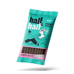 Ласощі для собак Half&Half м'ясні палички з креветкою 100 г