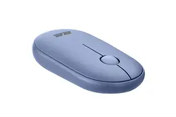 Бездротова мишка для ноутбука 2E MF300 Silent WL/BT Синій - мініатюра 3