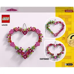 Конструктор LEGO Iconic Прикраса у формі серця 254 деталі (40638) - мініатюра 2