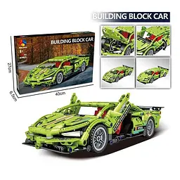 Конструктор A-Toys Автомобіль 499 деталей гумові шини MB025 - мініатюра 2