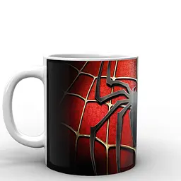 Кухоль GeekLand Людина-Павук Spider-Man логотип SM.02.033 330 мл білий - мініатюра 2