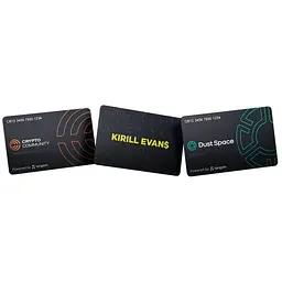 КриптогаманецьTangem Wallet 2.0 Kirill Evans All-in-one Bundle на 3 карти (TG128X3-KEAIO) - мініатюра 3