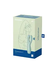Кліторальний вібратор Satisfyer Threesome 3 Mint з трьома пальчиками - мініатюра 4