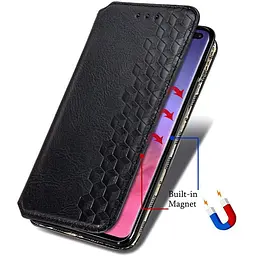 Шкіряний чохол-книжка GETMAN Cubic (PU) для Xiaomi Mi 11 Чорний - мініатюра 5