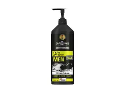 Гель-шампунь DALAS 1л для душу Чоловічий 3в1 Total Clean