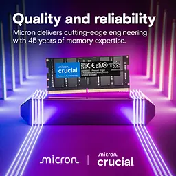 Модуль пам'яті Crucial DDR5 24GB 6400Mhz CSODIMM CL52 (CT24G64C52CS5) - мініатюра 3