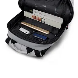 Рюкзак Tigernu T-B3142 17 Silver Grey - мініатюра 5