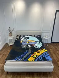 Плед патріотичний 3D Привид Києва! 10631 135х160 см - мініатюра 5
