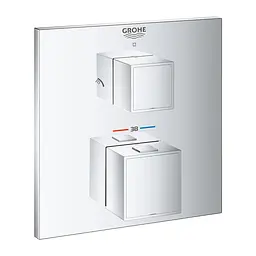 Душова система прихованого монтажу Grohe Grohtherm Cube UA26405SC0, Хром - мініатюра 11